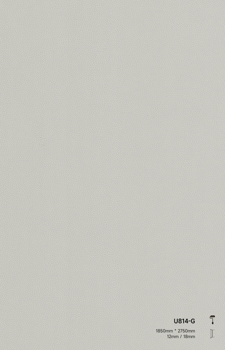 U814-G lite 晨露白皮纹