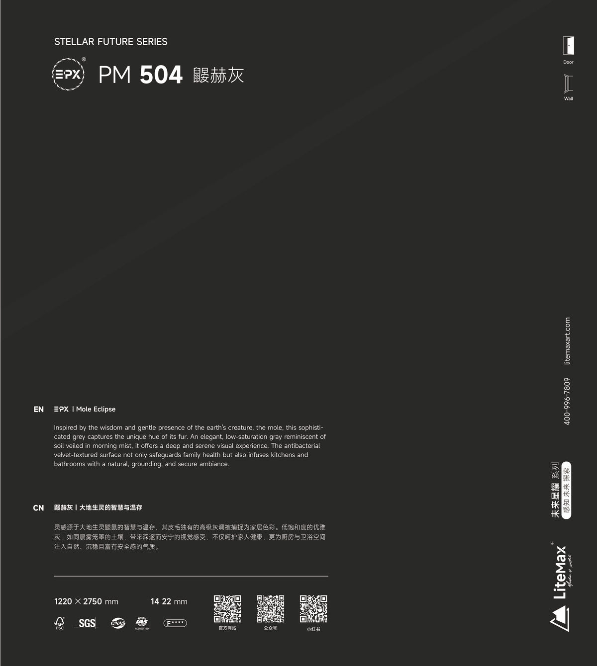 EPX PA504 鼹赫灰