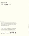 M·S 01 Art |  Neutral White 万白